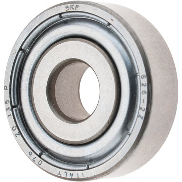 Deep Groove Ball Bearing: 19 mm OD, 0.2362