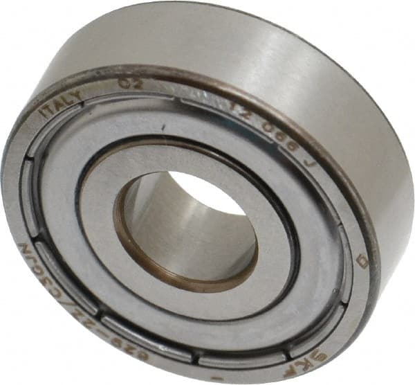 Deep Groove Ball Bearing: 26 mm OD, Double Shield MPN:629 2ZJEM