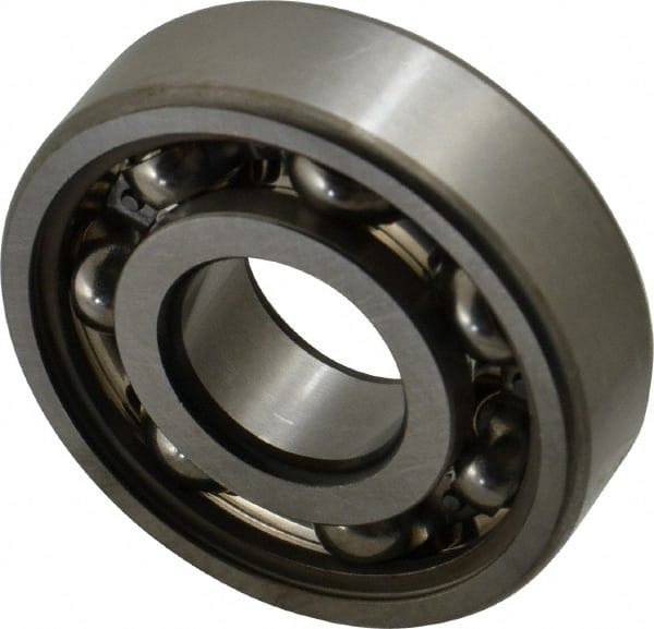 Deep Groove Ball Bearing: 52 mm OD, Open MPN:6304 JEM