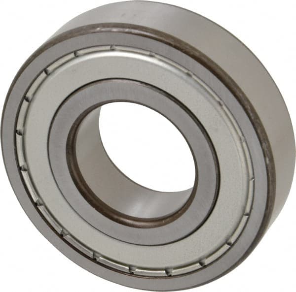 Deep Groove Ball Bearing: 80 mm OD, Double Shield MPN:6307 2ZJEM