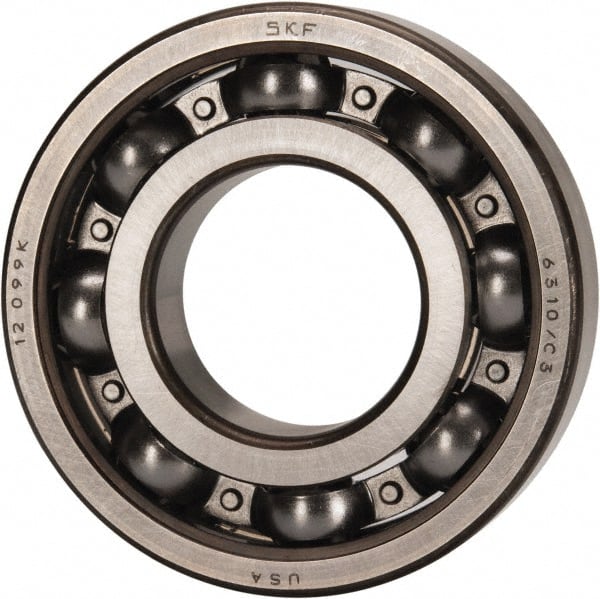 Deep Groove Ball Bearing: 110 mm OD, Open MPN:6310 JEM