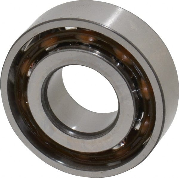 Angular Contact Ball Bearing: 15 mm Bore Dia, 35 mm OD, 11 mm OAW, Without Flange MPN:7202 BEGAP