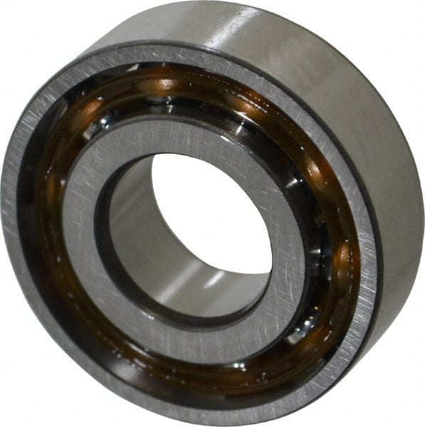 Angular Contact Ball Bearing: 15 mm Bore Dia, 35 mm OD, 11 mm OAW, Without Flange MPN:7202 BEP