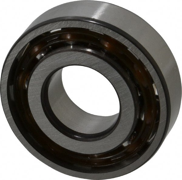 Angular Contact Ball Bearing: 17 mm Bore Dia, 40 mm OD, 12 mm OAW, Without Flange MPN:7203 BECBP