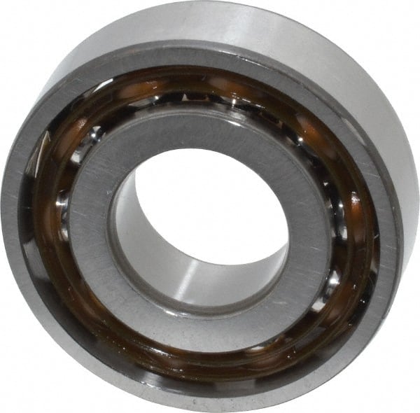 Angular Contact Ball Bearing: 17 mm Bore Dia, 40 mm OD, 12 mm OAW, Without Flange MPN:7203 BEP