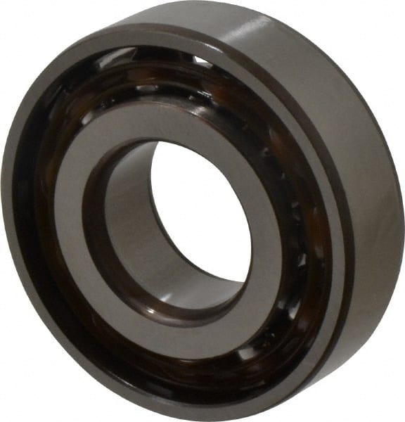 Angular Contact Ball Bearing: 20 mm Bore Dia, 47 mm OD, 14 mm OAW, Without Flange MPN:7204 BEGAP