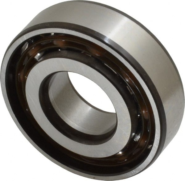 Angular Contact Ball Bearing: 20 mm Bore Dia, 47 mm OD, 14 mm OAW, Without Flange MPN:7204 BEP