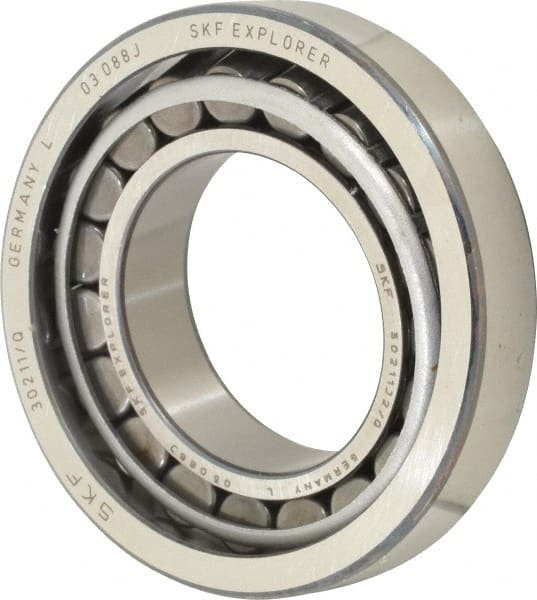 55mm Bore Diam, 100mm OD, 22.75mm Wide, Tapered Roller Bearing MPN:30211 J2/Q