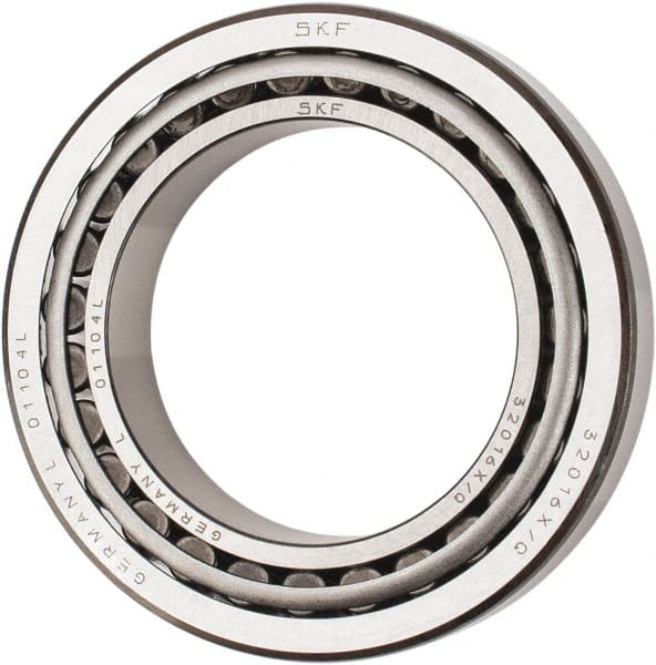 80mm Bore Diam, 125mm OD, 29mm Wide, Tapered Roller Bearing MPN:32016 X