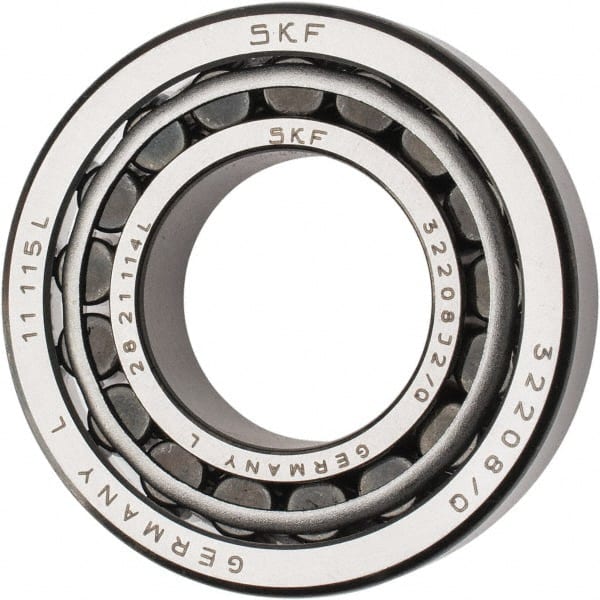 40mm Bore Diam, 80mm OD, 24.75mm Wide, Tapered Roller Bearing MPN:32208