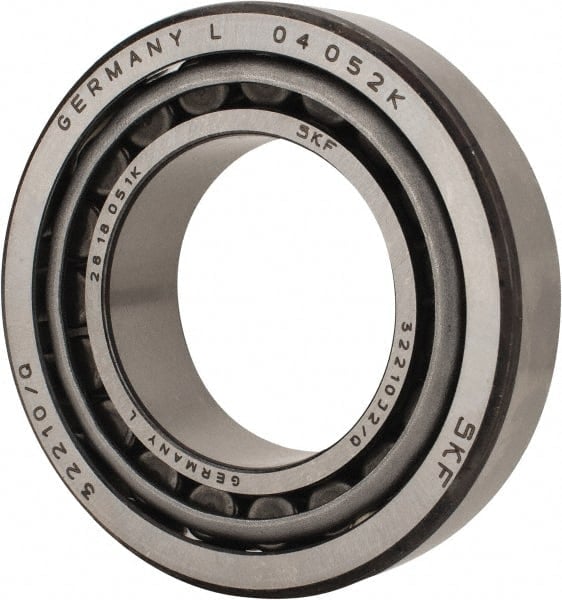 50mm Bore Diam, 90mm OD, 24.75mm Wide, Tapered Roller Bearing MPN:32210