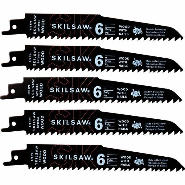 Reciprocating Saw Blade: 6