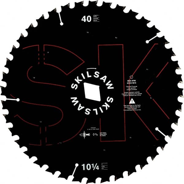 Wet & Dry Cut Saw Blade: 10-1/4