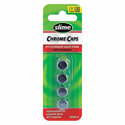 Chrome Caps Chrome Finish 4 Pc. MPN:2048-A