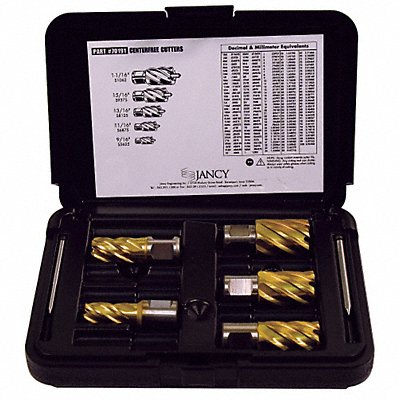 Annular Cutter Set 5pc M42 Cobalt MPN:63134999012