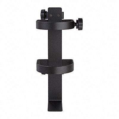 Single Tank Holder Pole Mounted Black MPN:R105P04