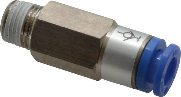 Push-to-Connect Tube Fitting: Connector, 1/8