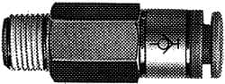 Push-to-Connect Tube Fitting: Connector, 1/2