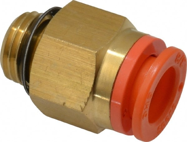 Push-to-Connect Tube Fitting: Connector, 1/4