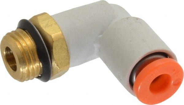 Push-to-Connect Tube Fitting: Male Elbow, 1/8