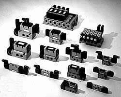 2 CV Flow Rate, Double Solenoid Pilot Operated Valve MPN:VFS3200-3FZ-03T