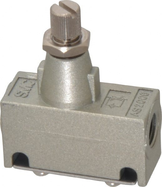 Air Flow Control Valve: In-Line, MNPT x FNPT MPN:AS2000-N01