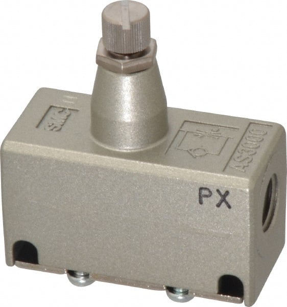 Air Flow Control Valve: In-Line, MNPT x FNPT MPN:AS3000-N02