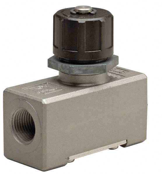 Air Flow Control Valve: In-Line, MNPT x FNPT MPN:AS4000-N03