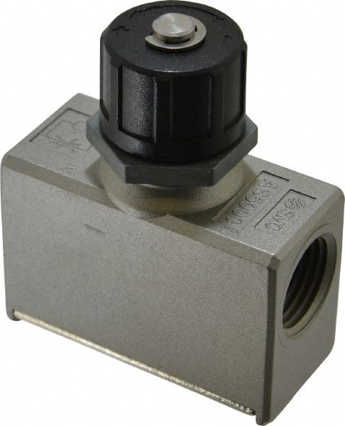 Air Flow Control Valve: In-Line, FNPT x FNPT MPN:AS5000-N04