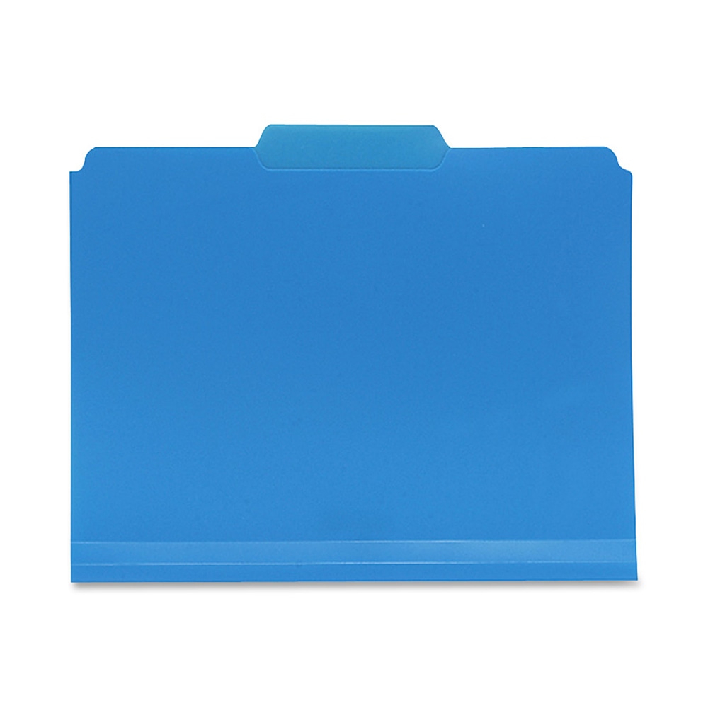 Smead Inn Dura File Folders, Letter Size, 1/3 Cut, Blue, Box Of 24 (Min Order Qty 3) MPN:10503