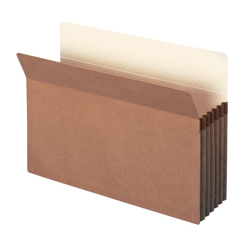 Smead Expanding File Pockets, 5 1/4in Expansion, 9 1/2in x 14 3/4in, 30% Recycled, Redrope, Pack Of 10 (Min Order Qty 3) MPN:1536G