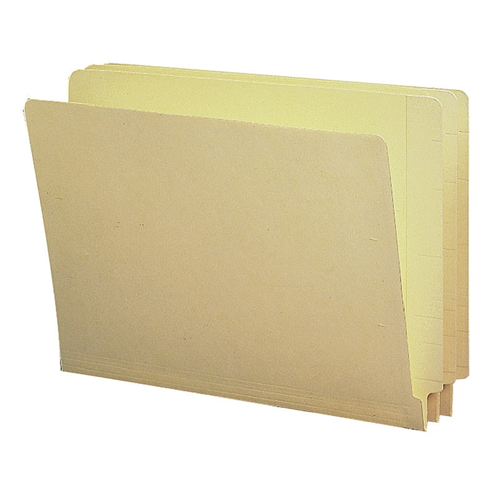 Smead Shelf-Master End-Tab Folders, Legal Size, Manila, Box Of 100 MPN:27134