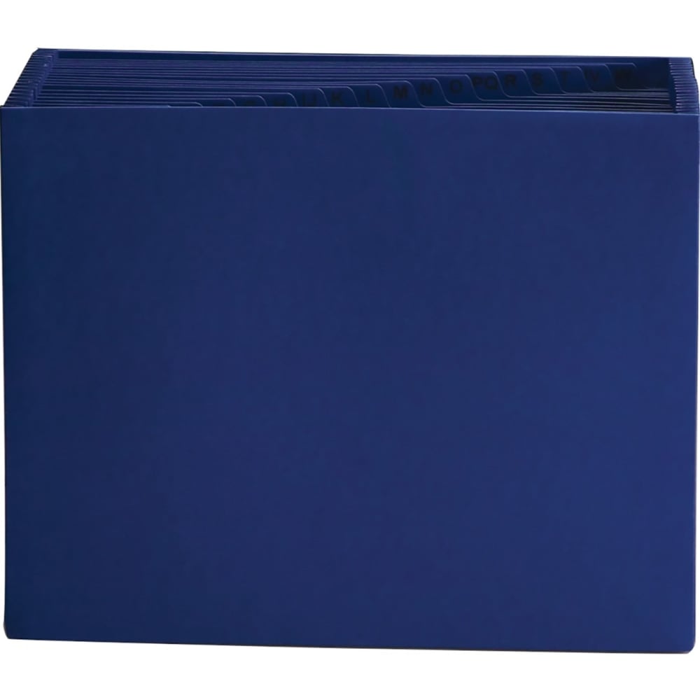 Smead 21-Pocket Expanding File, 7/8in Expansion, Letter Size, Navy Blue (Min Order Qty 3) MPN:70720