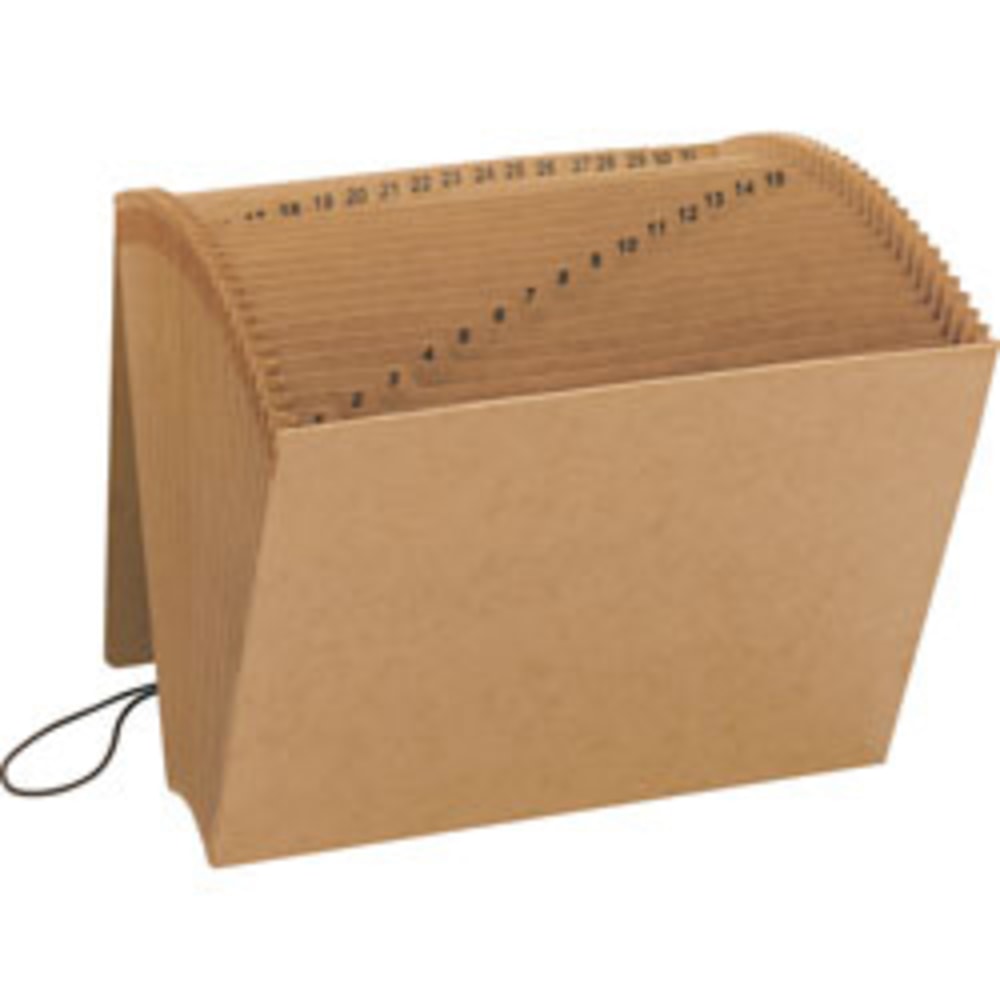 Smead Kraft Expanding File With Flap, 1-31, Letter Size (8 1/2in x 11in), Brown (Min Order Qty 3) MPN:K117DL