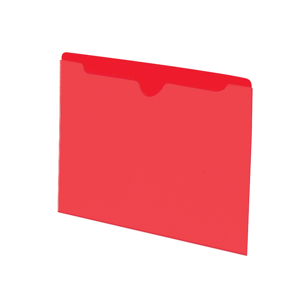 Smead Color File Jackets, Letter Size, Red, Pack Of 100 MPN:2-4900R