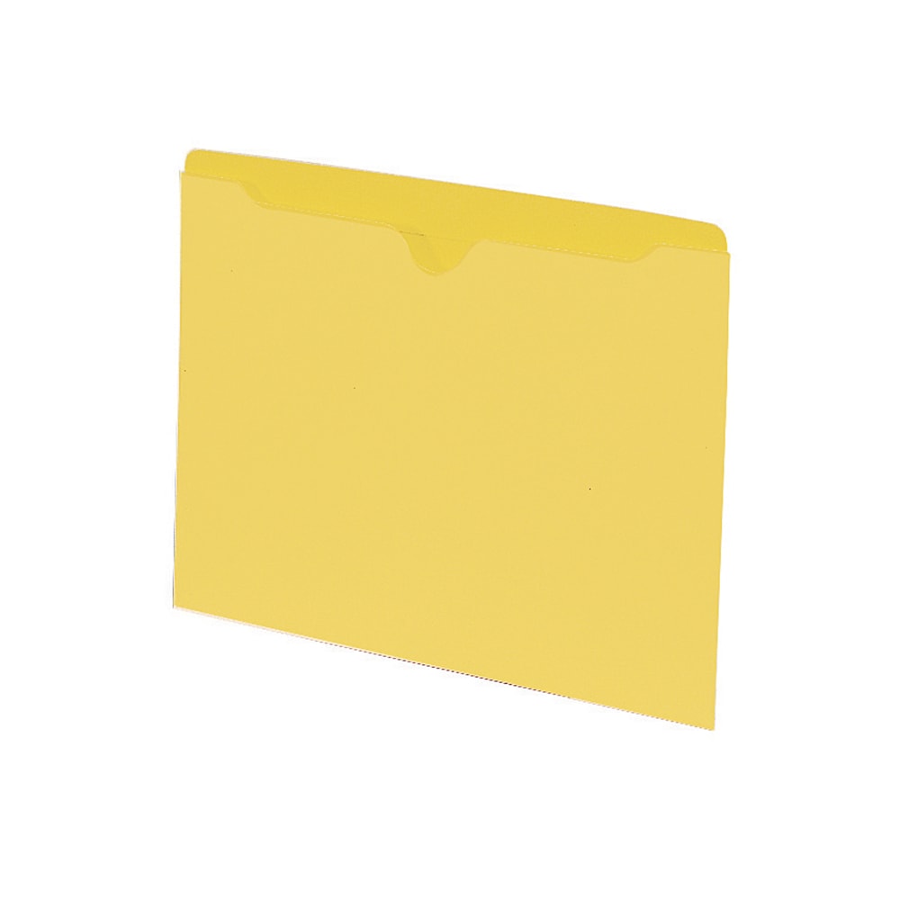 Smead Color File Jackets, Letter Size, Yellow, Pack Of 100 MPN:2-4900Y