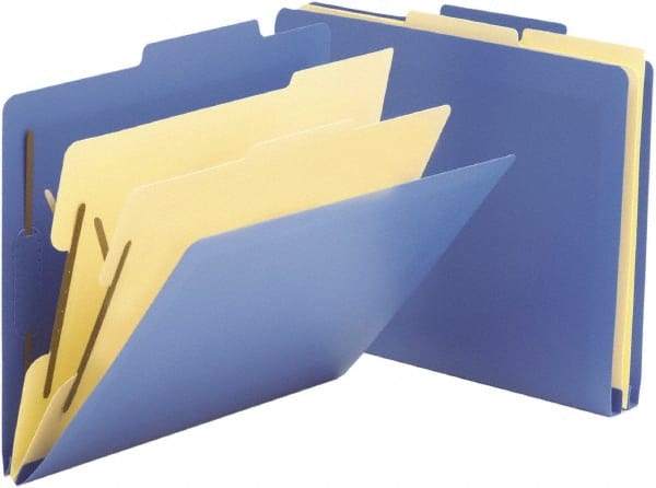 Classification Folder: Letter, Blue, 10/Pack MPN:SMD14045