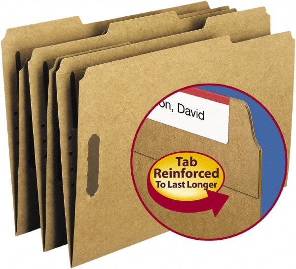 File Folders with Top Tab: Legal, Kraft, 50/Pack MPN:SMD19837