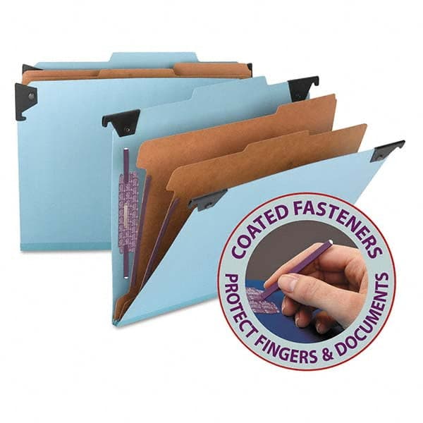 Hanging File Folder: Letter, Blue, 1/Pack MPN:SMD65115