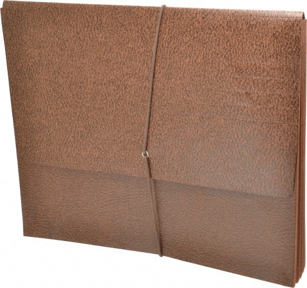 Expanding Wallet: Letter, Brown, 1/Pack MPN:SMD71353