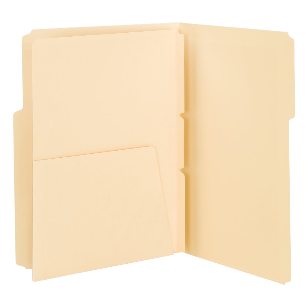 Smead Self-Stick Folder Dividers With Pockets, Letter Size, Pack Of 25 (Min Order Qty 2) MPN:68030