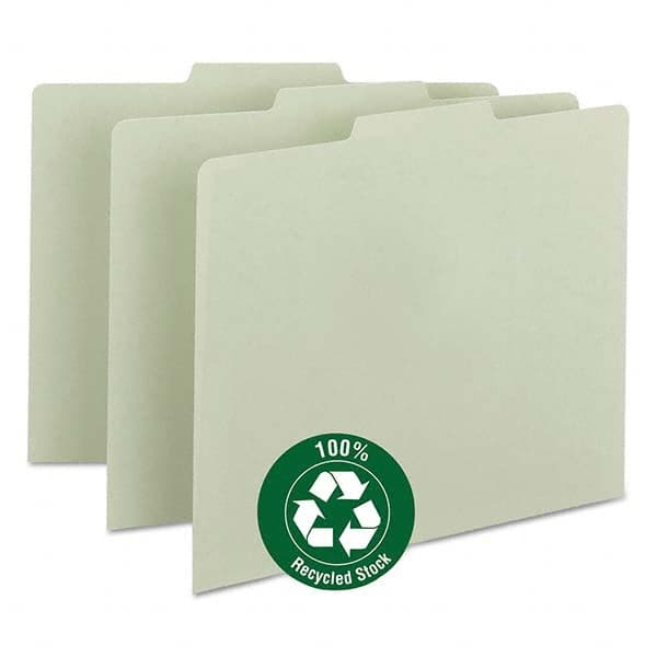 Tabs, Indexes & Dividers, Tab Type: Blank Top Tab File Guides , Color: Green , Tab Titles: Customizable , Overall Height: 11in , Tab Cut: 1/3 in  MPN:SMD50334