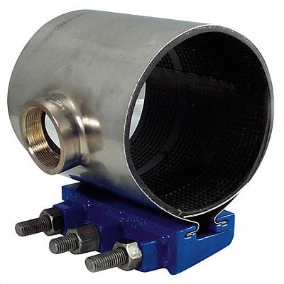 Repair Clamp SS 12 In Pipe 1 In IP Out MPN:238132007008 IP