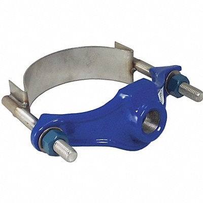 Repair Clamp Iron 8 In Pipe 1 1/2 In Out MPN:31500090512000 IP