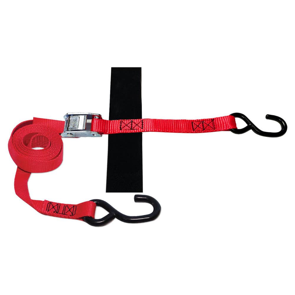 SNAP-LOC 1 in x 8 ft S-Hook Cam Strap Tie-Down 1,500 lb MPN:SLTHS108CR