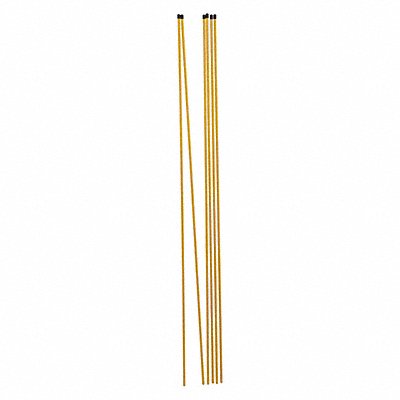 Snow Stakes Yellow 48 L Fiberglass MPN:SP-15