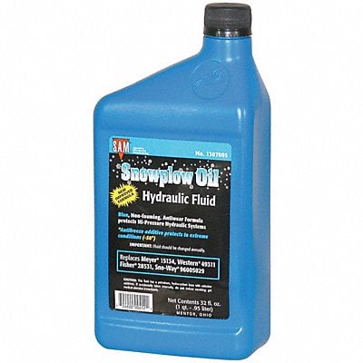 Snowplow Hydraulic Fluid 1 Qt. MPN:1307005