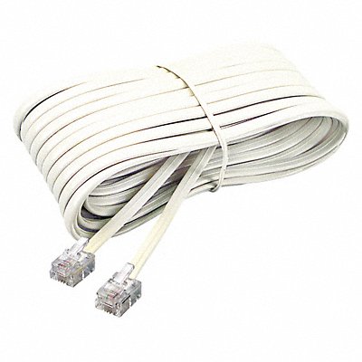 Telephone Extension Cord 25 ft Ivory MPN:04020