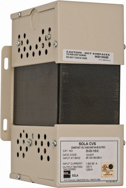 240 Volt Max Input, 120 VA, Hardwired Power Conditioner MPN:23-22-112-2