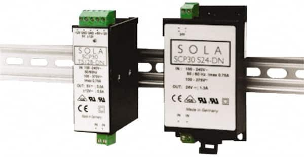 30 Watt, 1.20 Amp, 264 VAC, 375 VDC Input, +12/ to 12 VDC Output, DIN Rail Power Supply MPN:SCP30D12B-DN